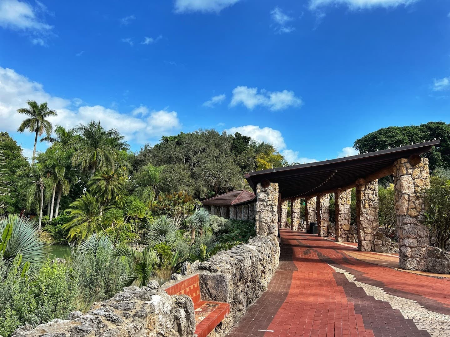 Scenic view of Pinecrest Gardens in Miami