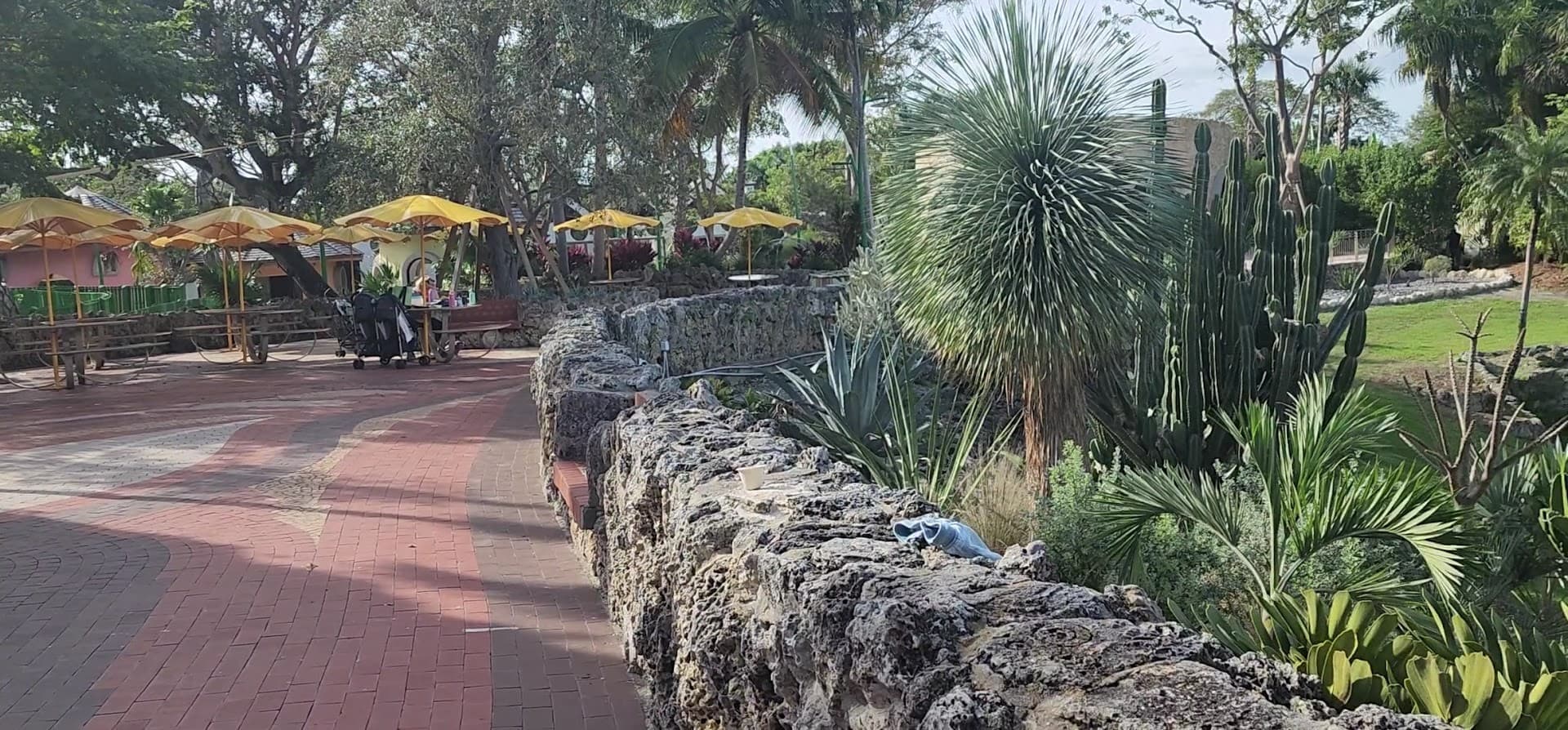 Pinecrest Gardens scenic view with lush greenery