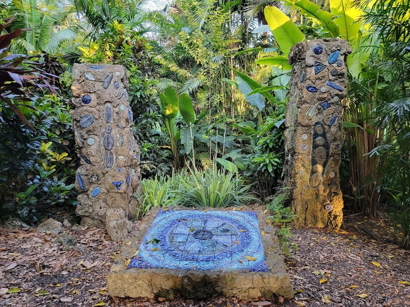 Art installation at Pinecrest Gardens in Miami