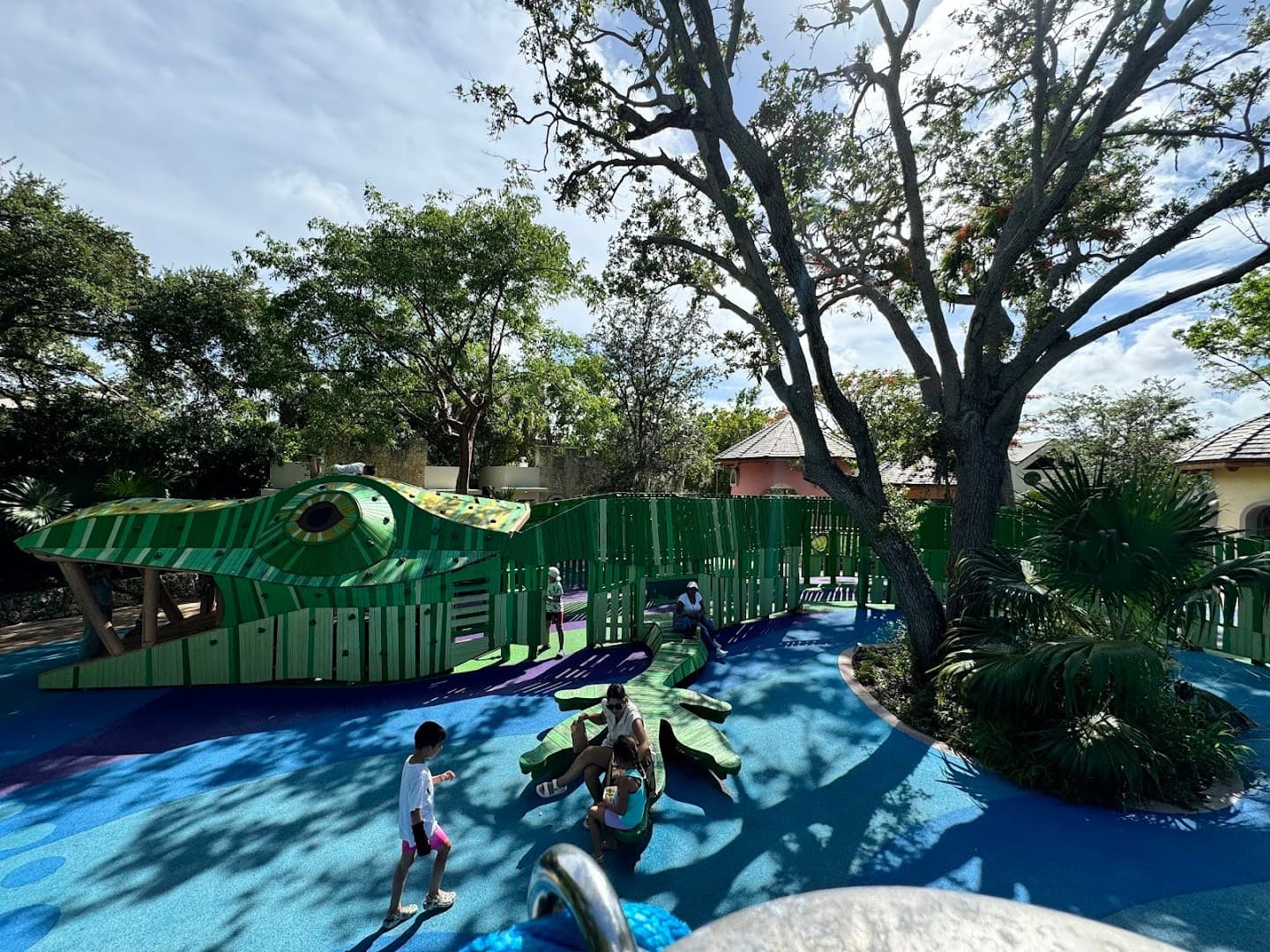 Playground installation at Pinecrest Gardens