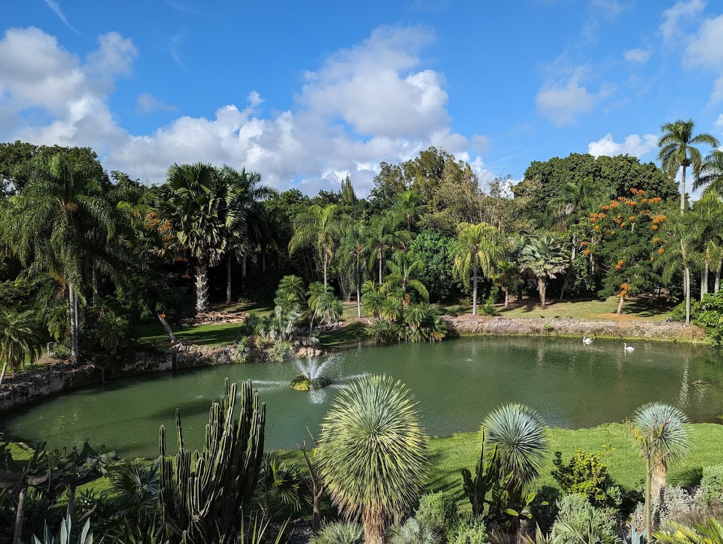 Scenic view of Pinecrest Gardens in Miami