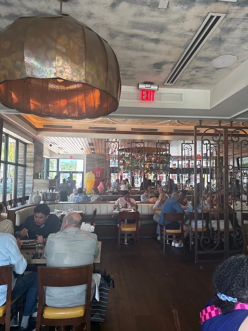 Interior view of Pisco y Nazca Ceviche Gastrobar in Doral