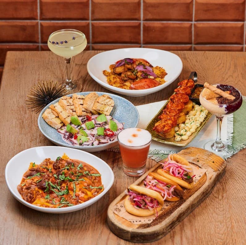 Delicious dishes at Pisco y Nazca Ceviche Gastrobar in Doral
