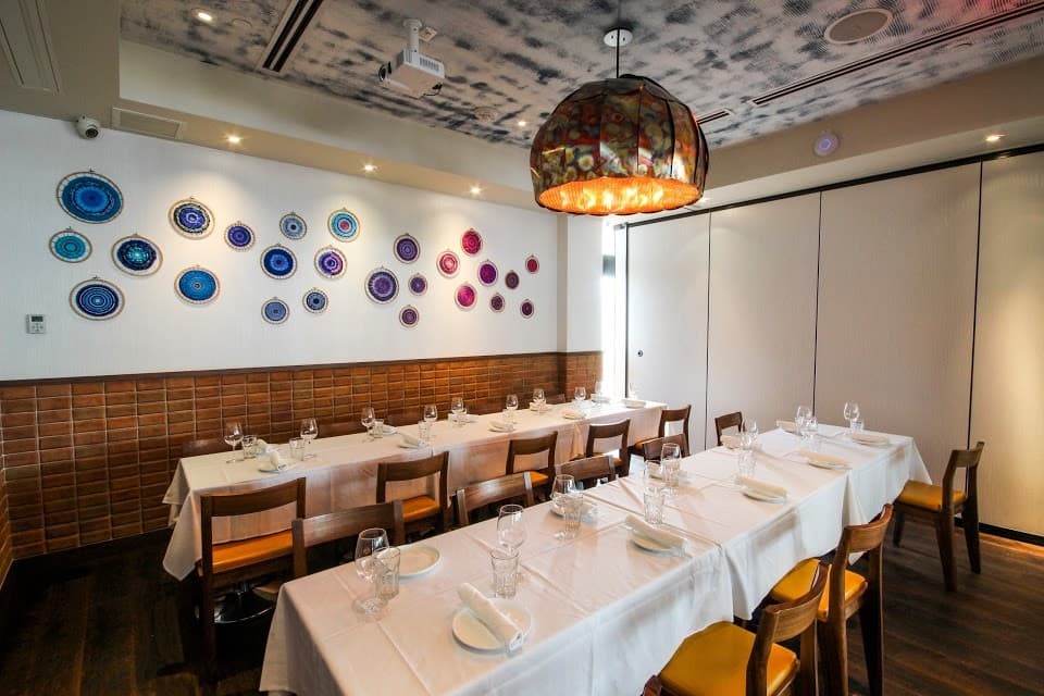 Interior view of Pisco y Nazca Ceviche Gastrobar in Doral