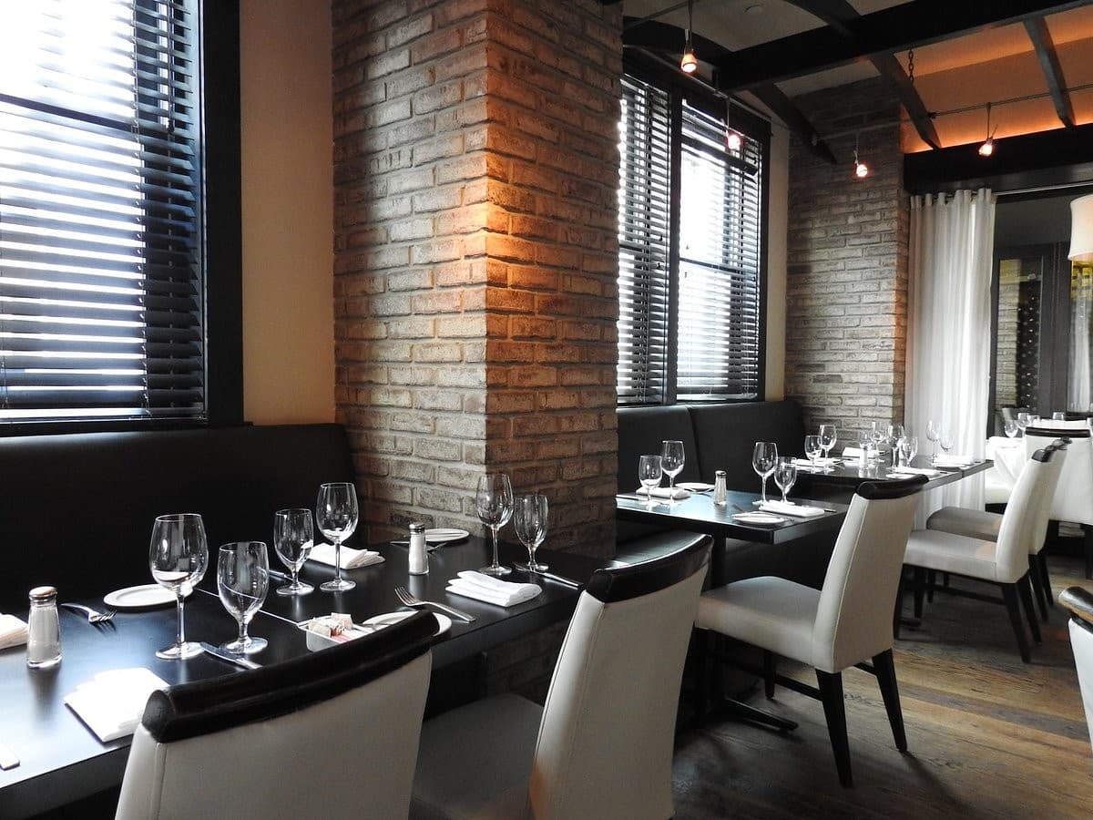 Prime 112 Restaurant interior dining area in Miami Beach