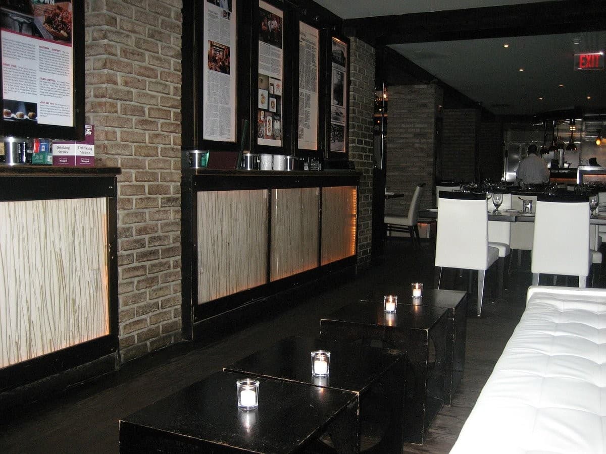 Interior view of Prime 112 Restaurant in Miami Beach