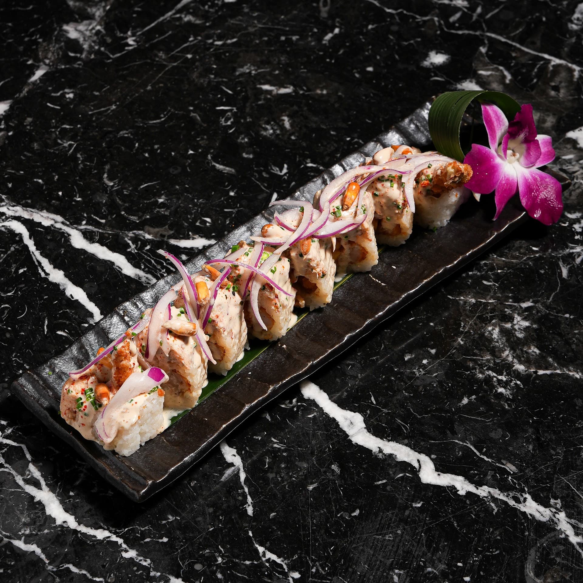 Sushi dish from Pubbelly Sushi in Miami