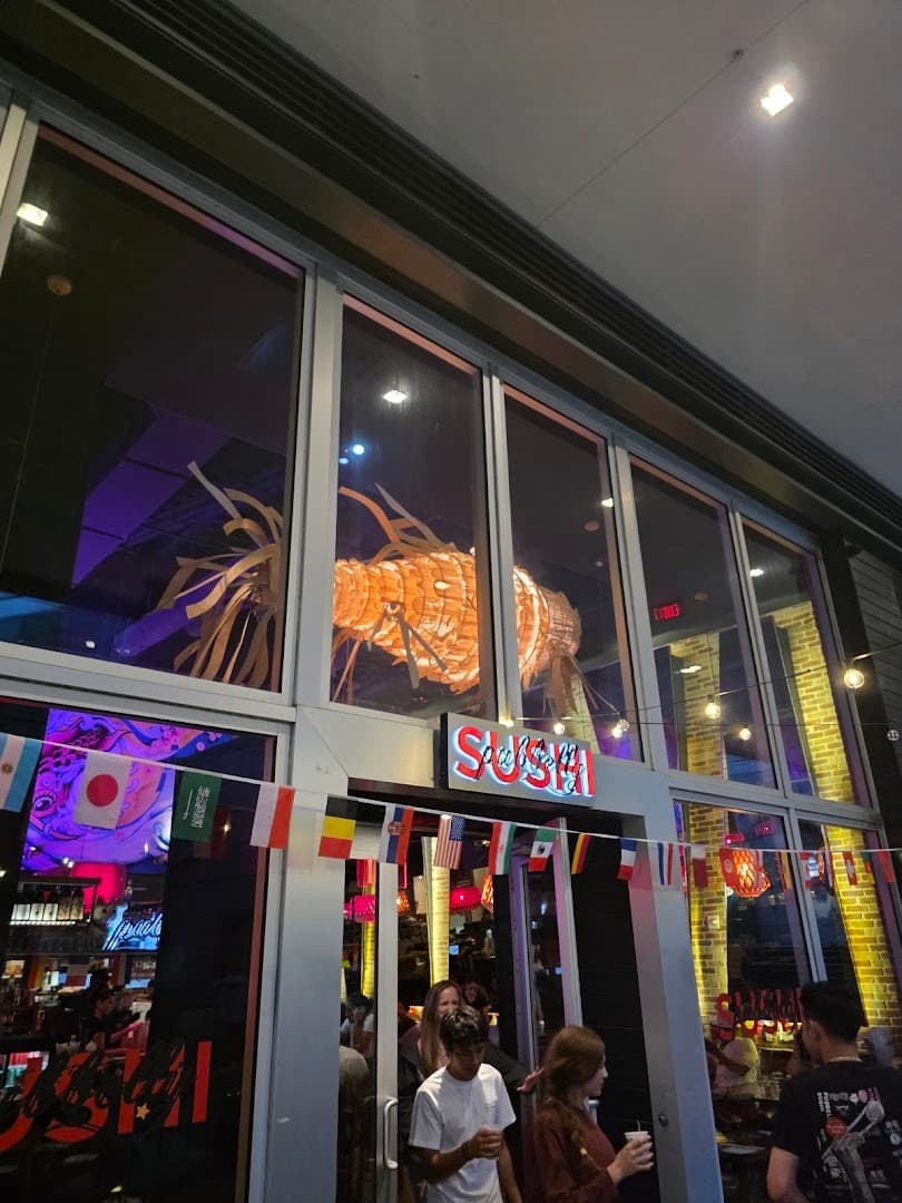 Pubbelly Sushi restaurant entrance in Miami