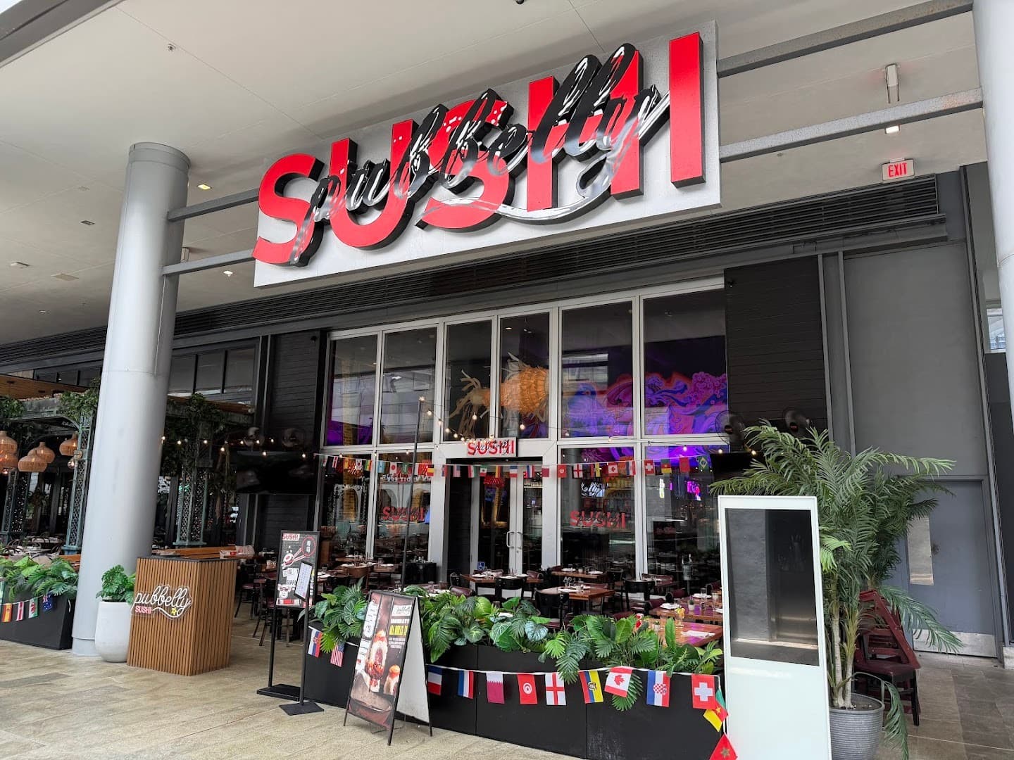 Pubbelly Sushi restaurant exterior in Miami