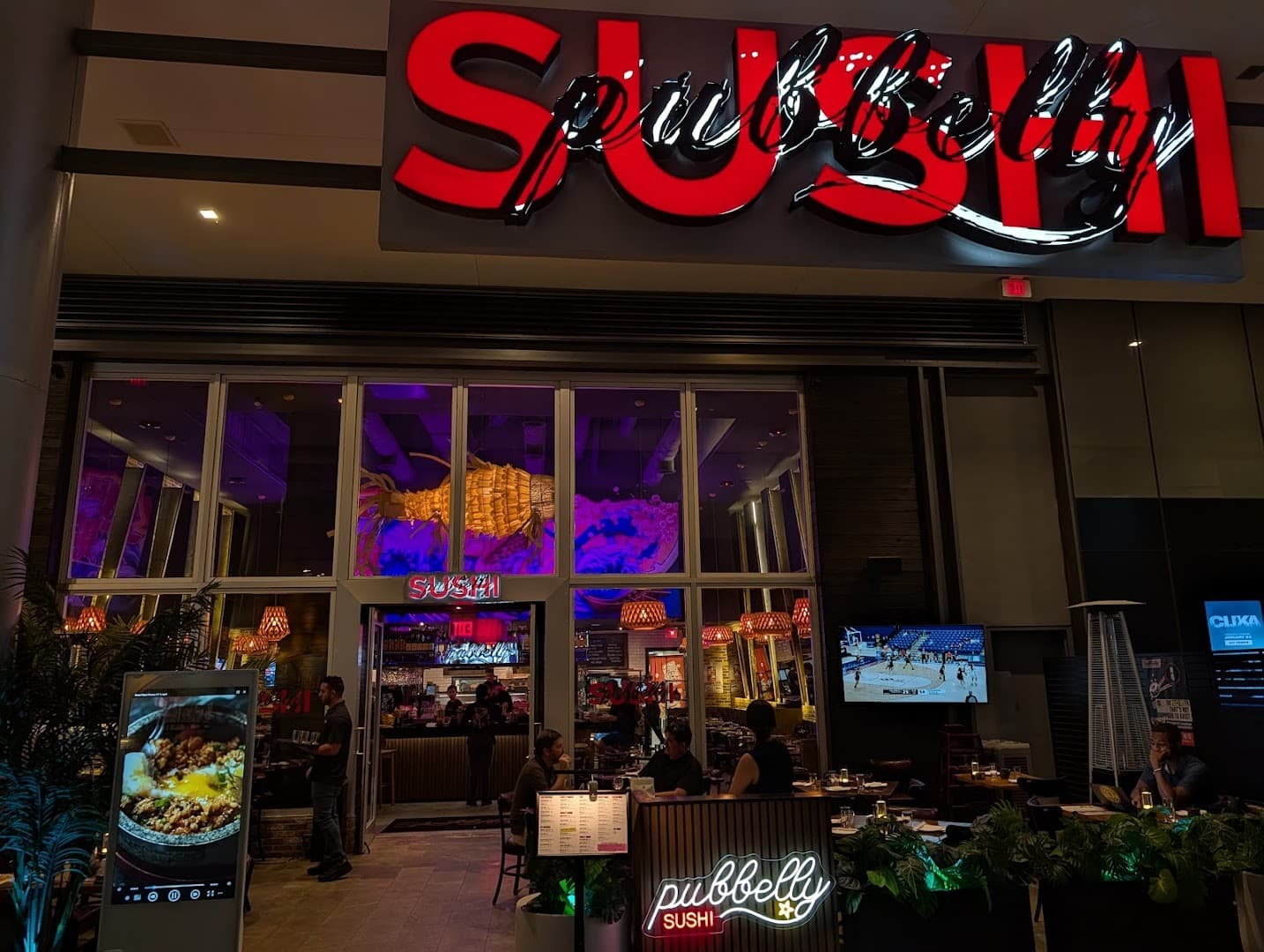Pubbelly Sushi restaurant exterior in Miami