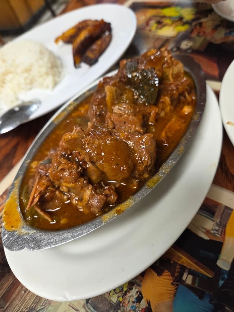 Delicious dish at Puerto Sagua Restaurant in Miami Beach