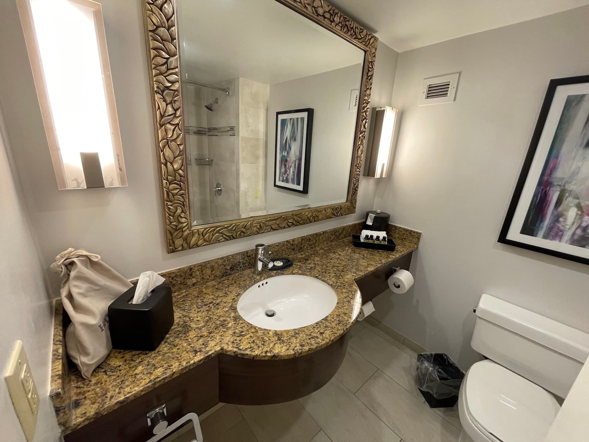 Bathroom at Pullman Miami Airport hotel