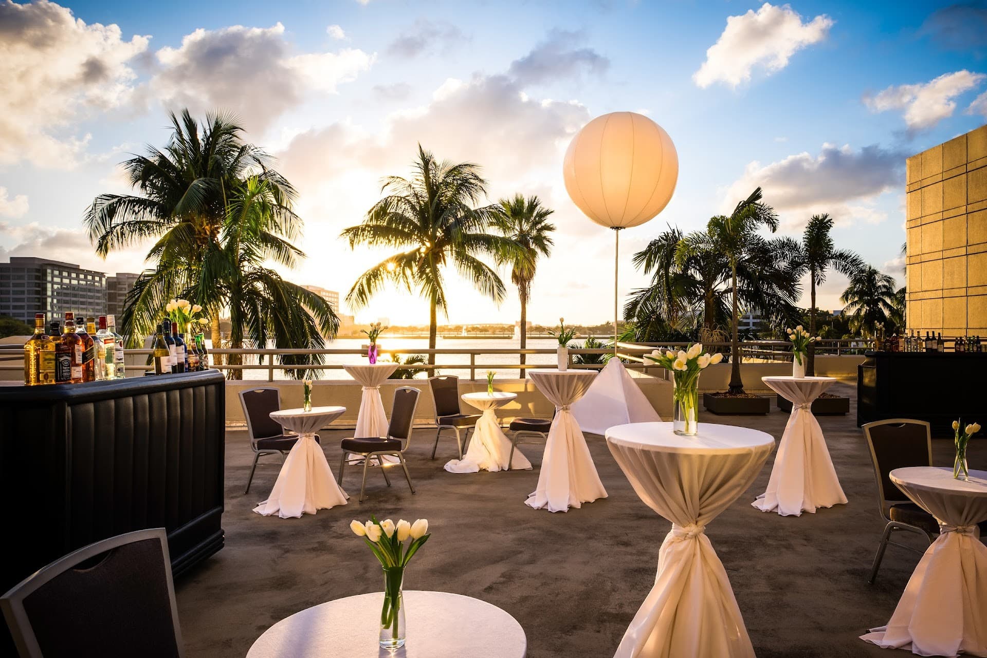 Rooftop view at Pullman Miami Airport hotel
