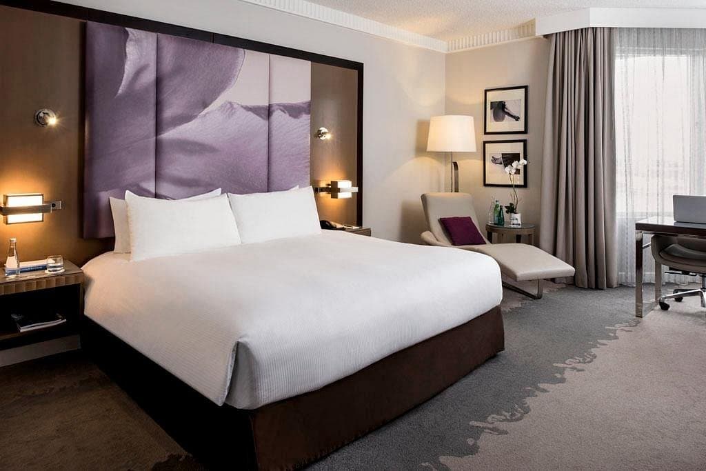 Pullman Miami Airport hotel room interior in Miami