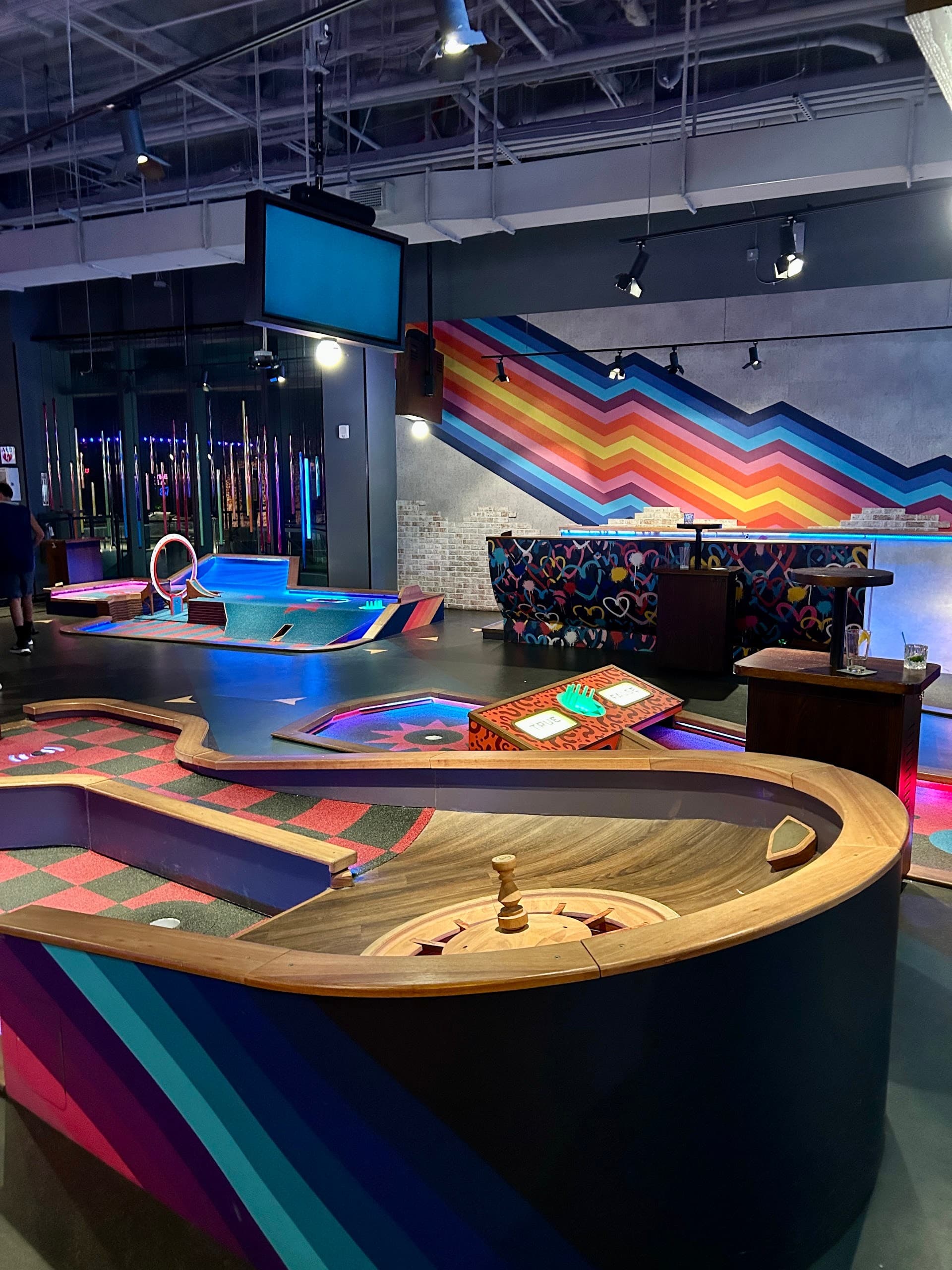 Puttshack - Miami mini golf at 701 S Miami Ave Level 4