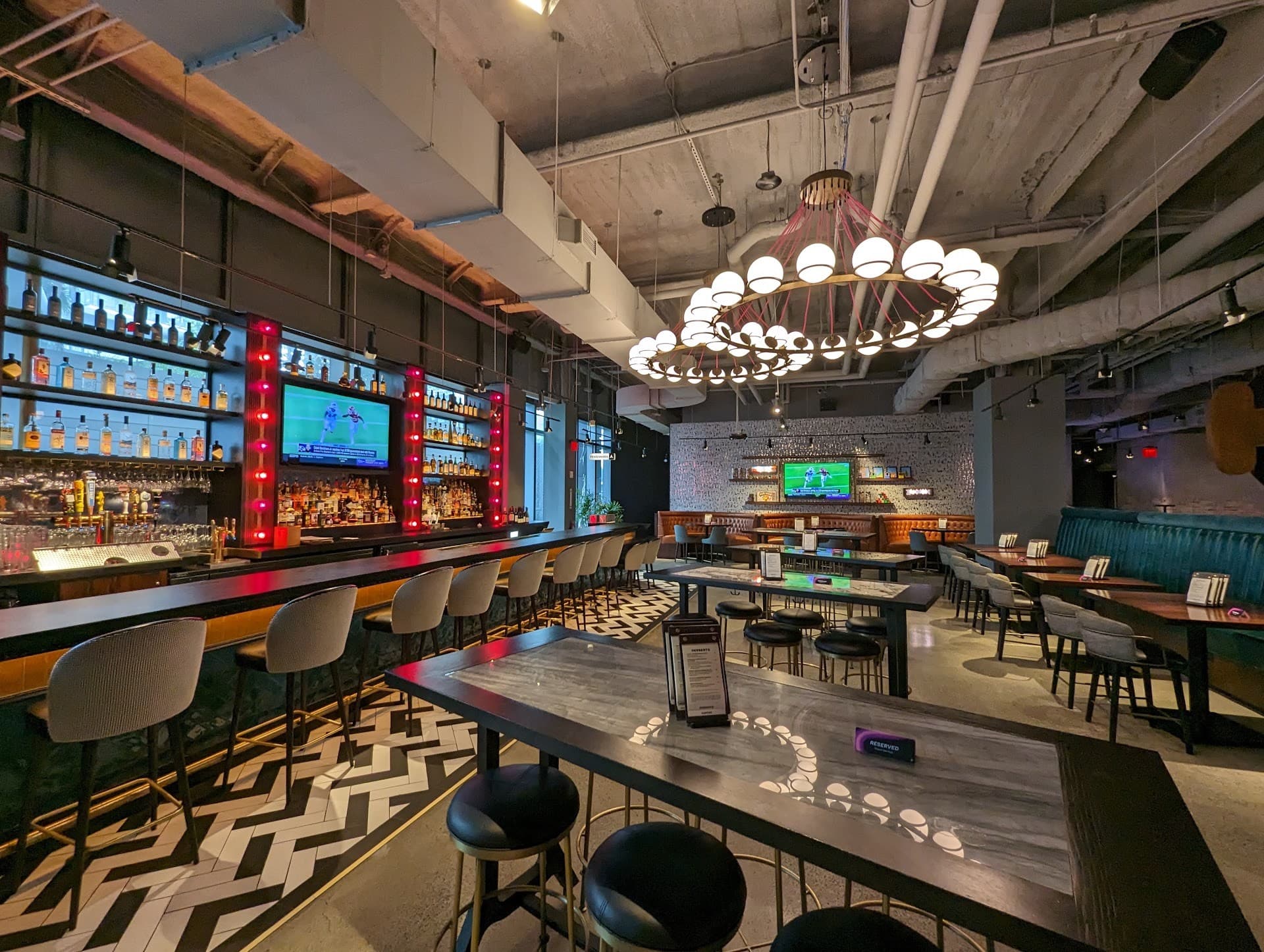Puttshack Miami interior at 701 S Miami Ave Level 4