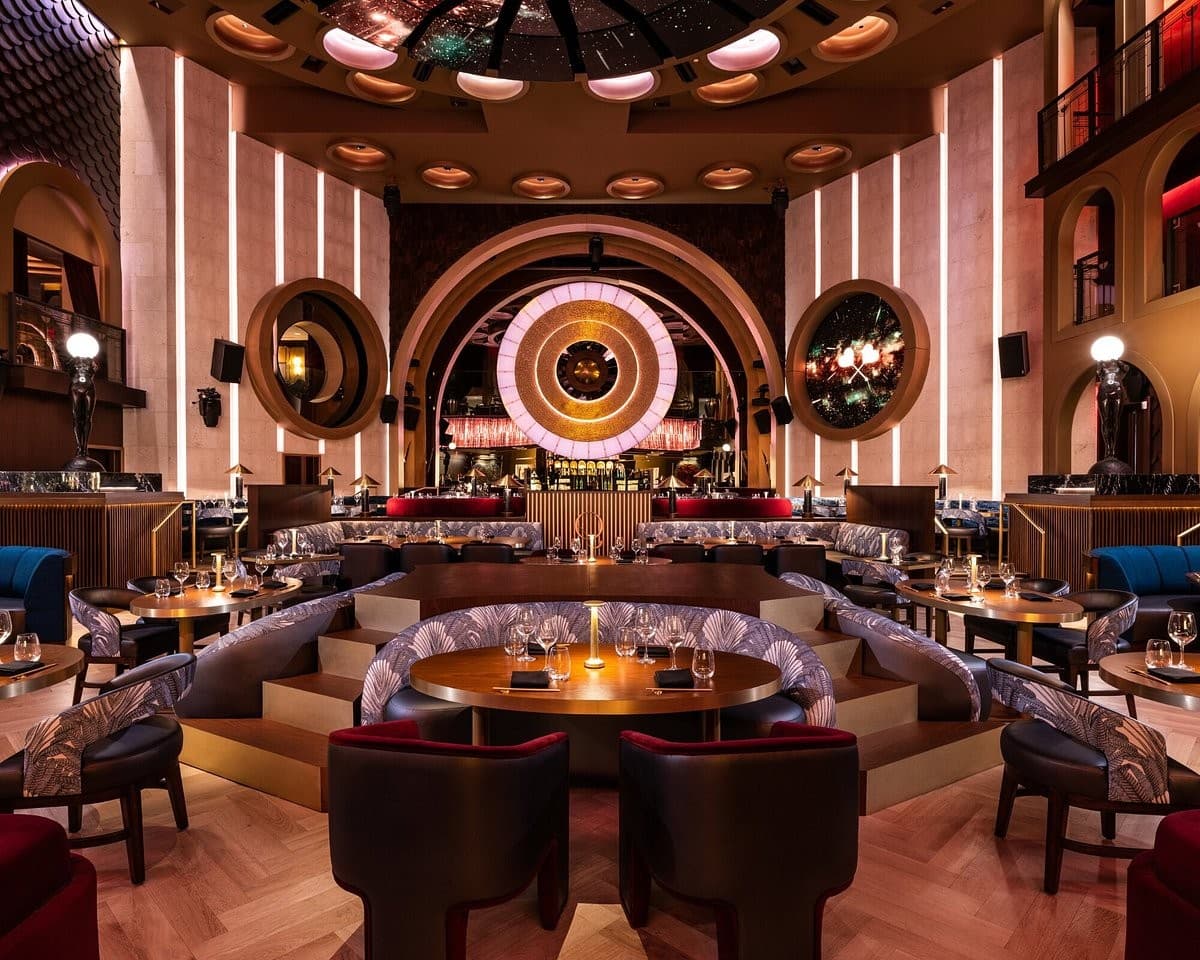 Interior view of Queen Miami Beach restaurant in Miami Beach