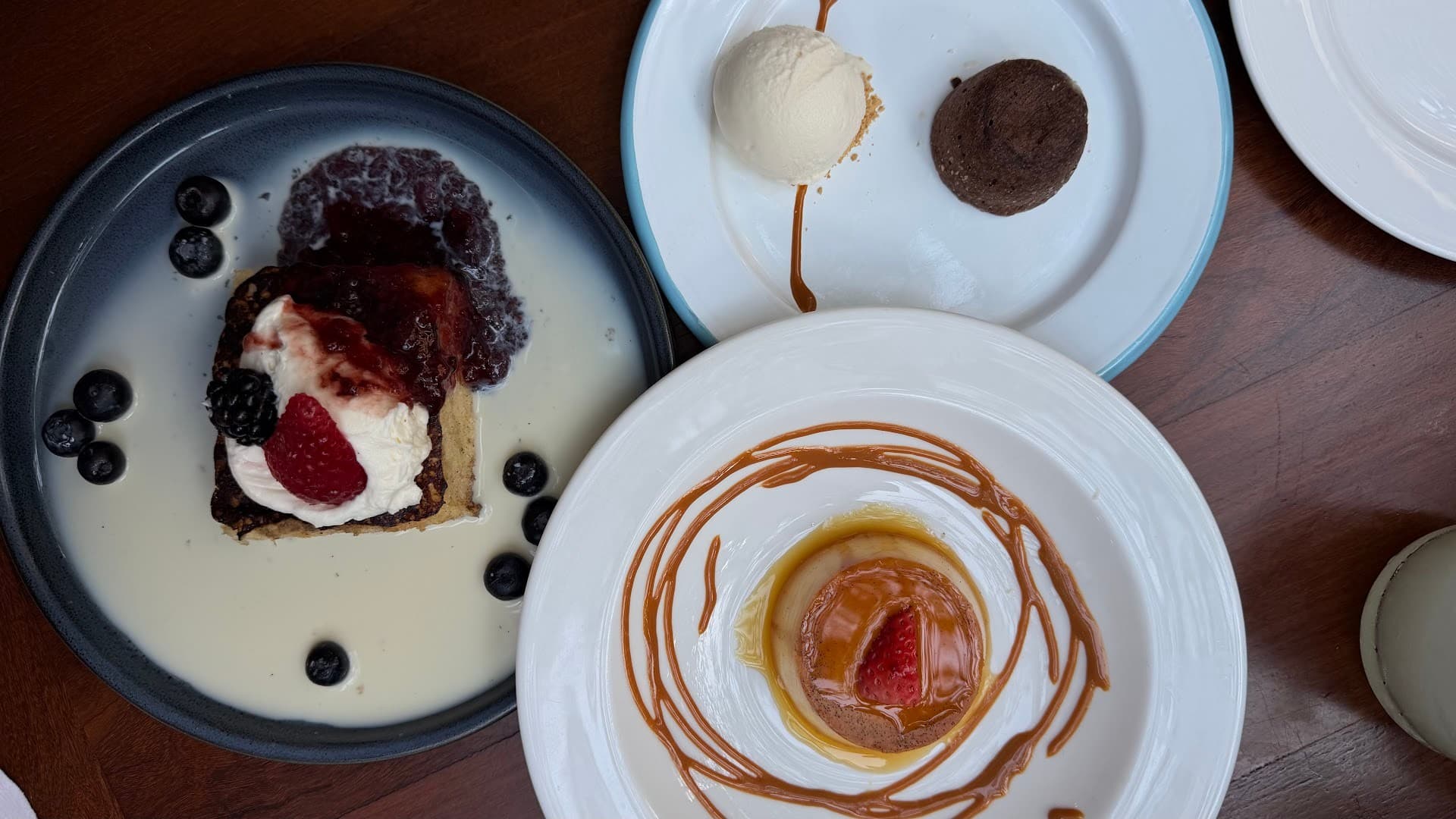 Desserts at Quinto Miami restaurant