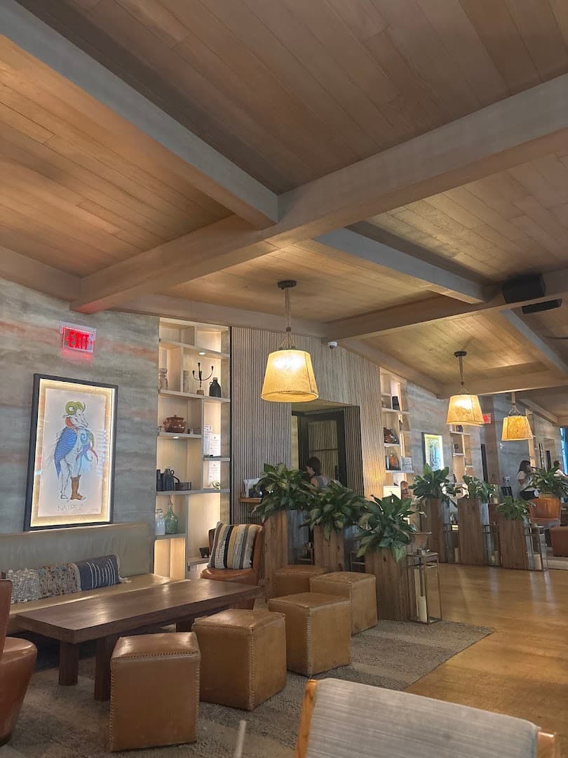 Interior view of Quinto Miami restaurant