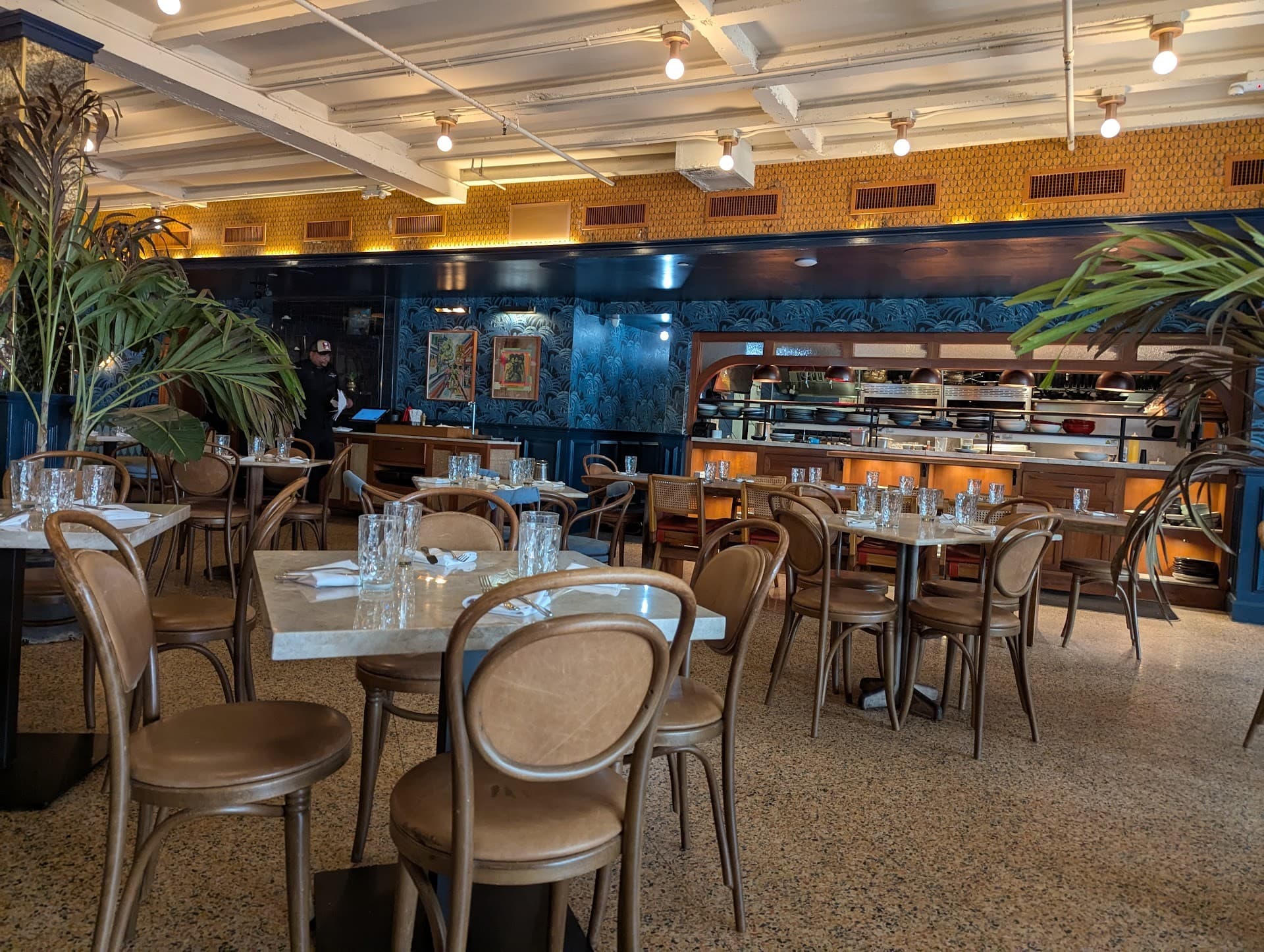 Interior view of Red Rooster Overtown in Miami