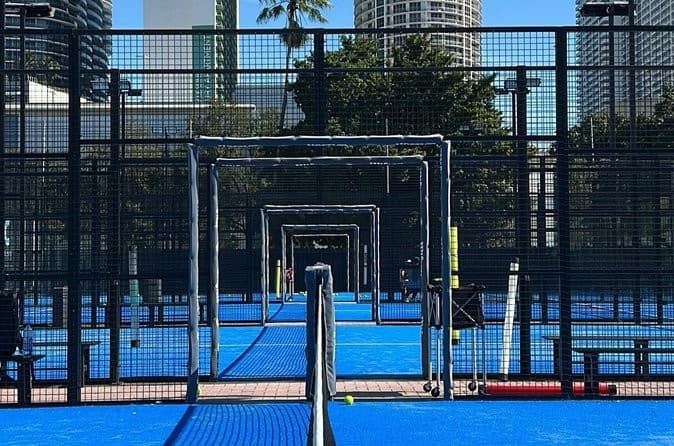 Reserve Padel courts at 1000 MacArthur Cswy, Miami