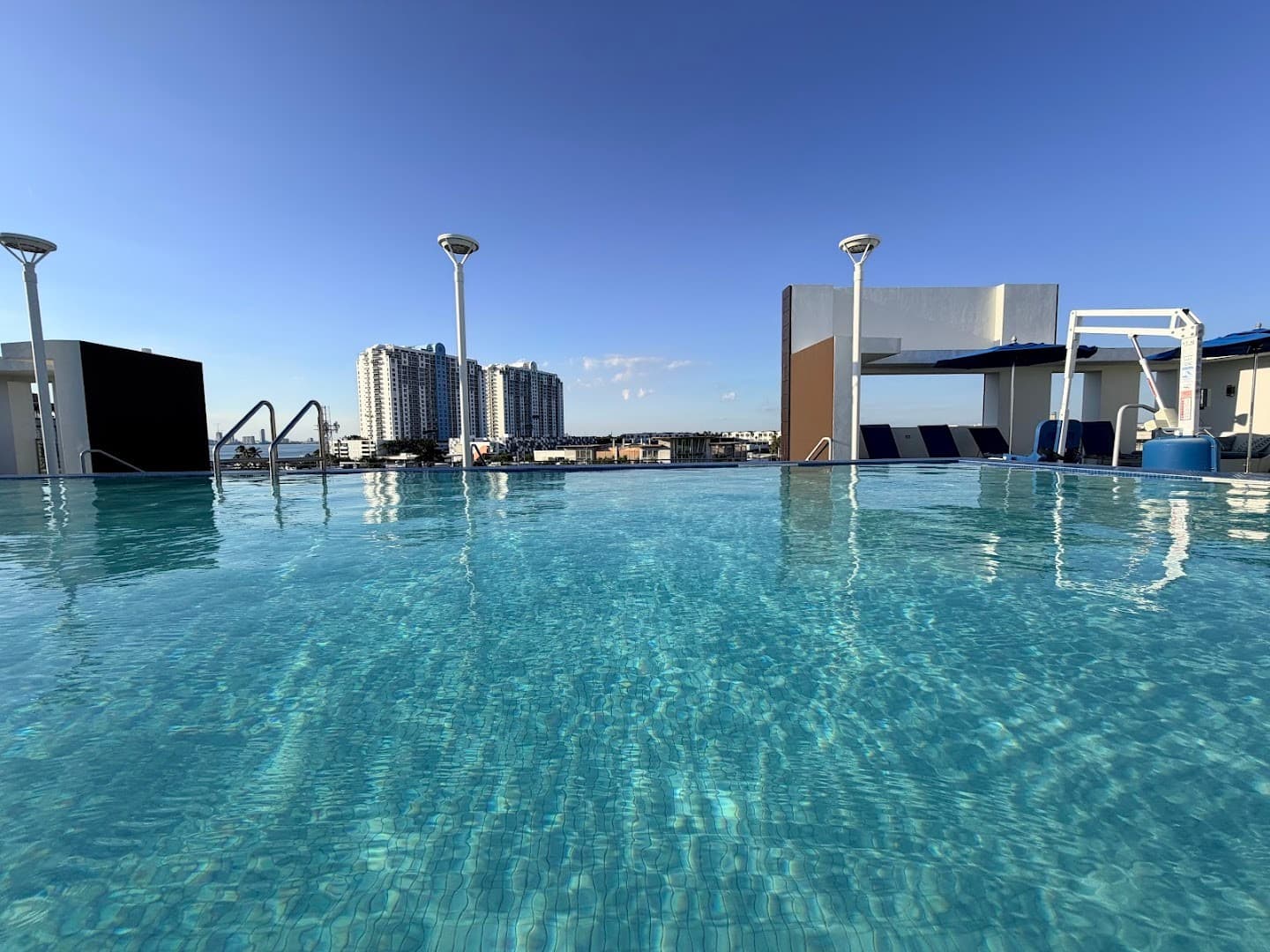 Rooftop pool at Residence Inn by Marriott Miami Beach