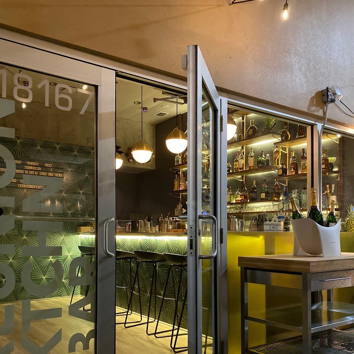 Reunion Ktchn Bar interior in Aventura