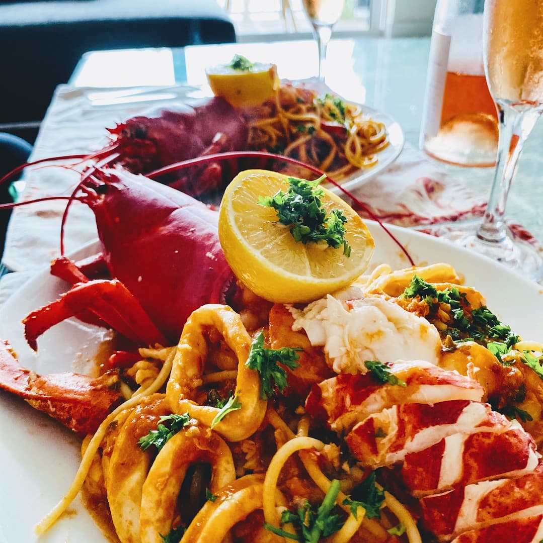 Seafood dish at Ristorante Fratelli Milano in Miami