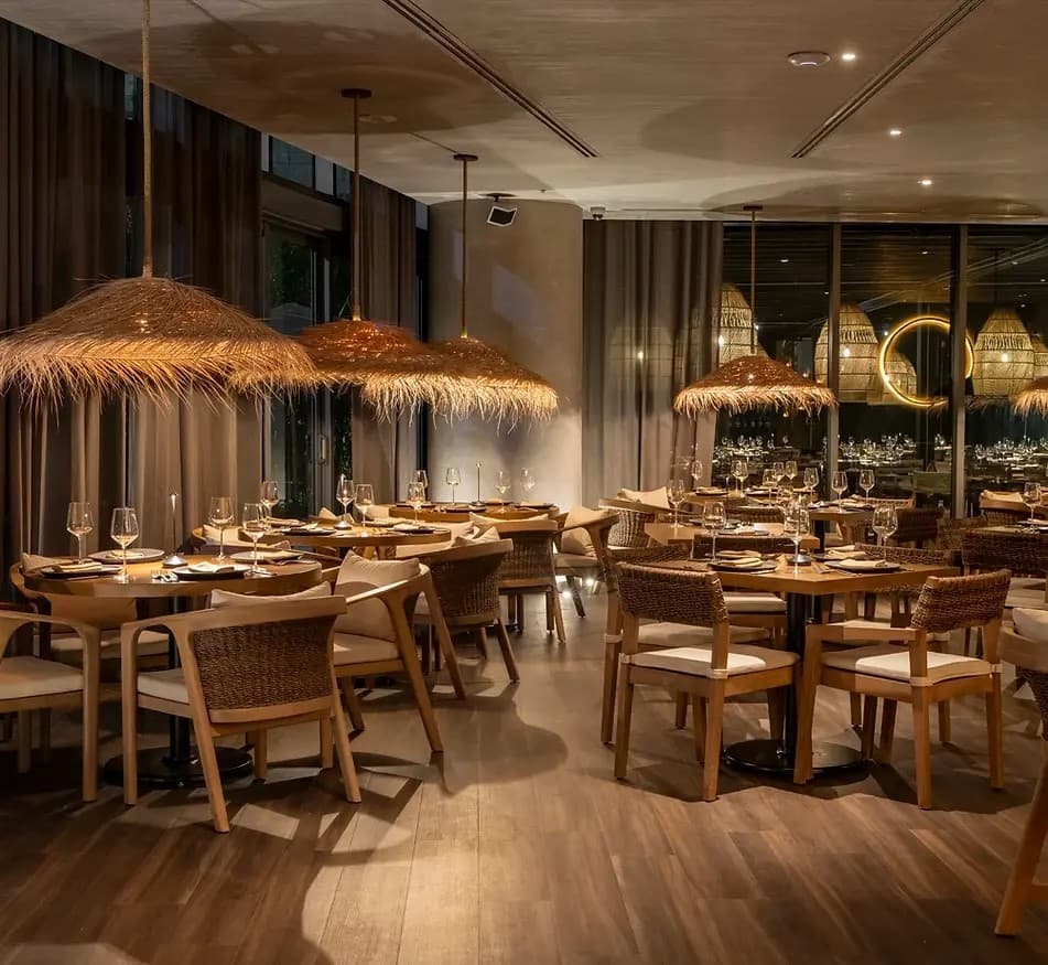 RosaNegra Miami interior dining area