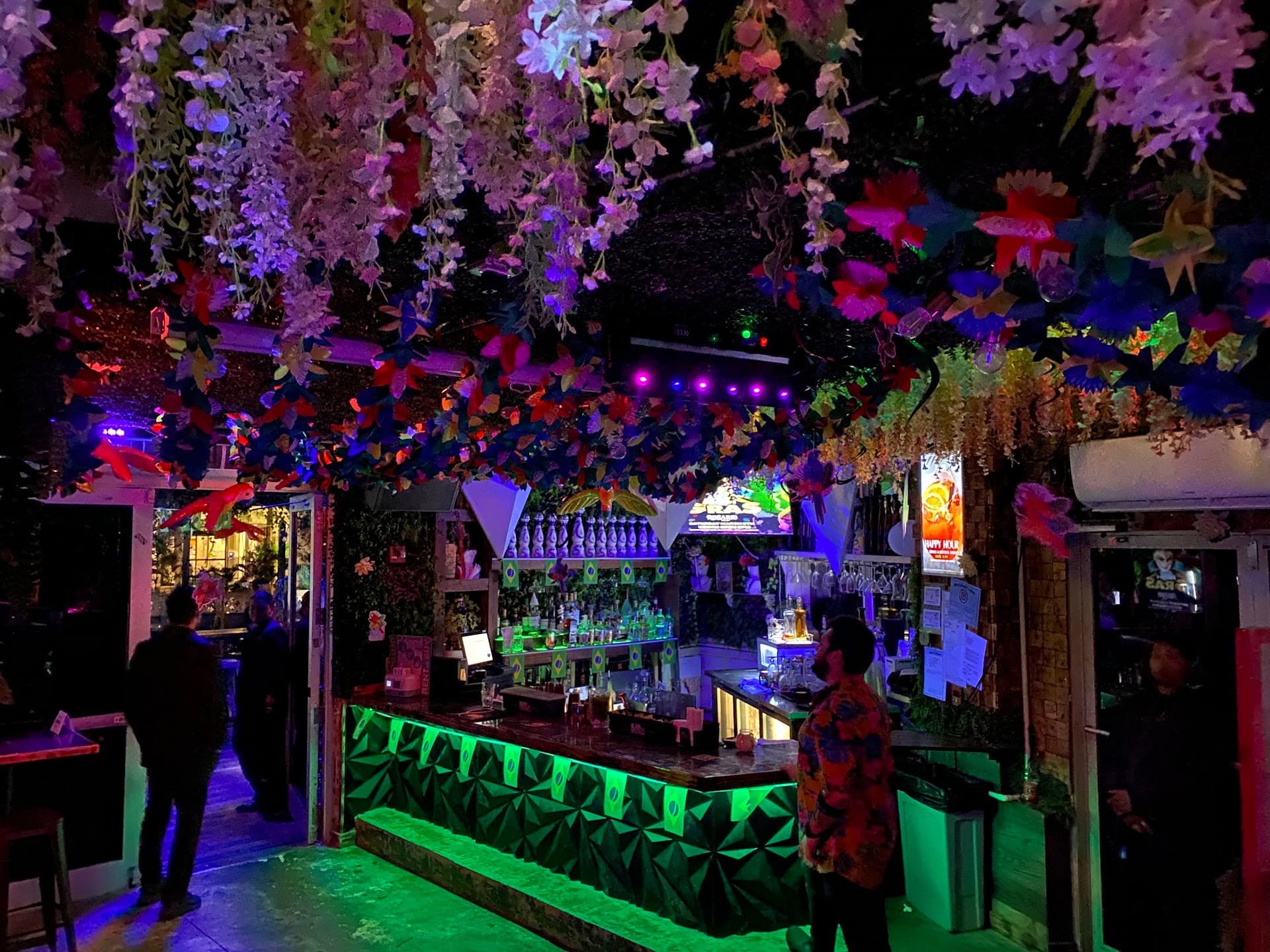Stylish interior of Rosario Miami nightlife venue