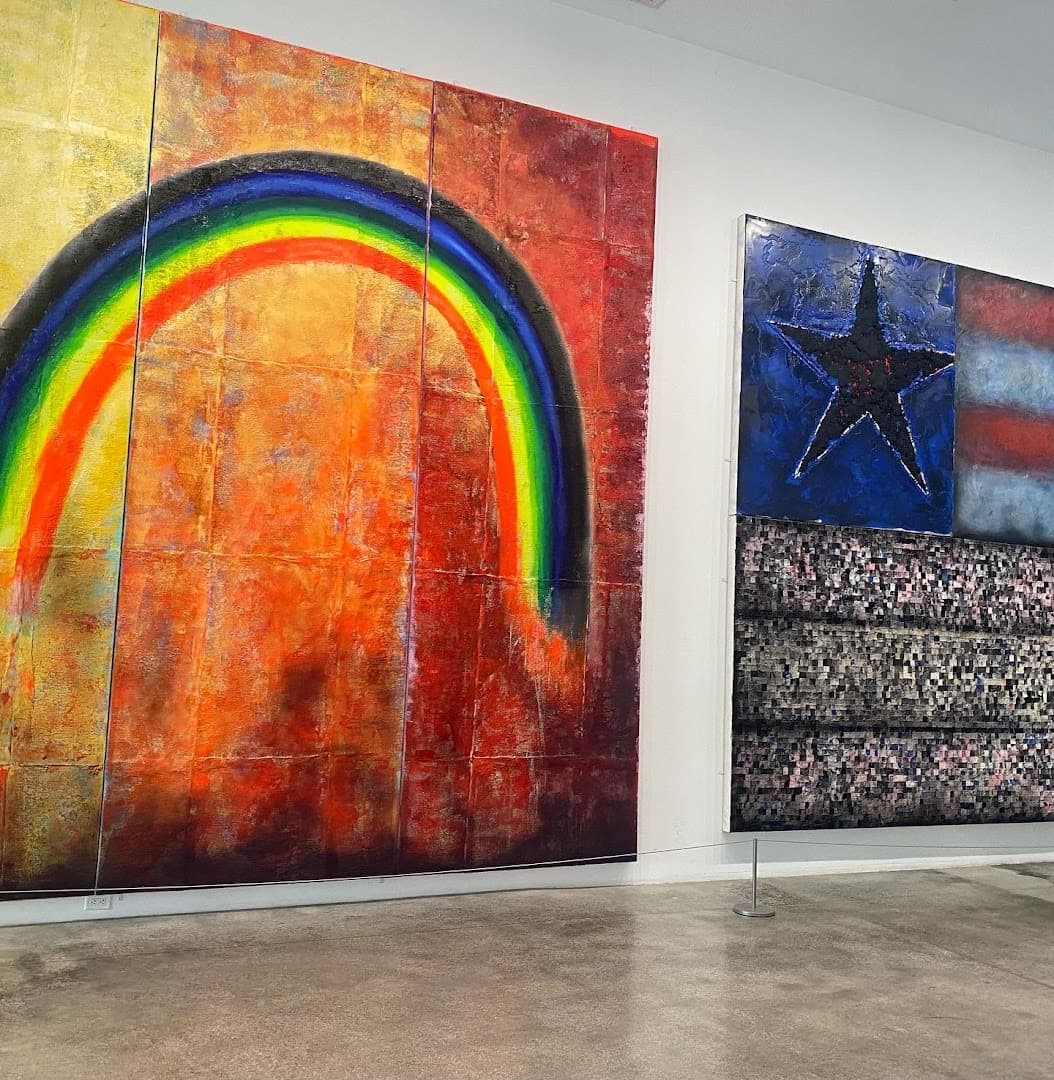 Colorful artwork at Rubell Museum in Miami