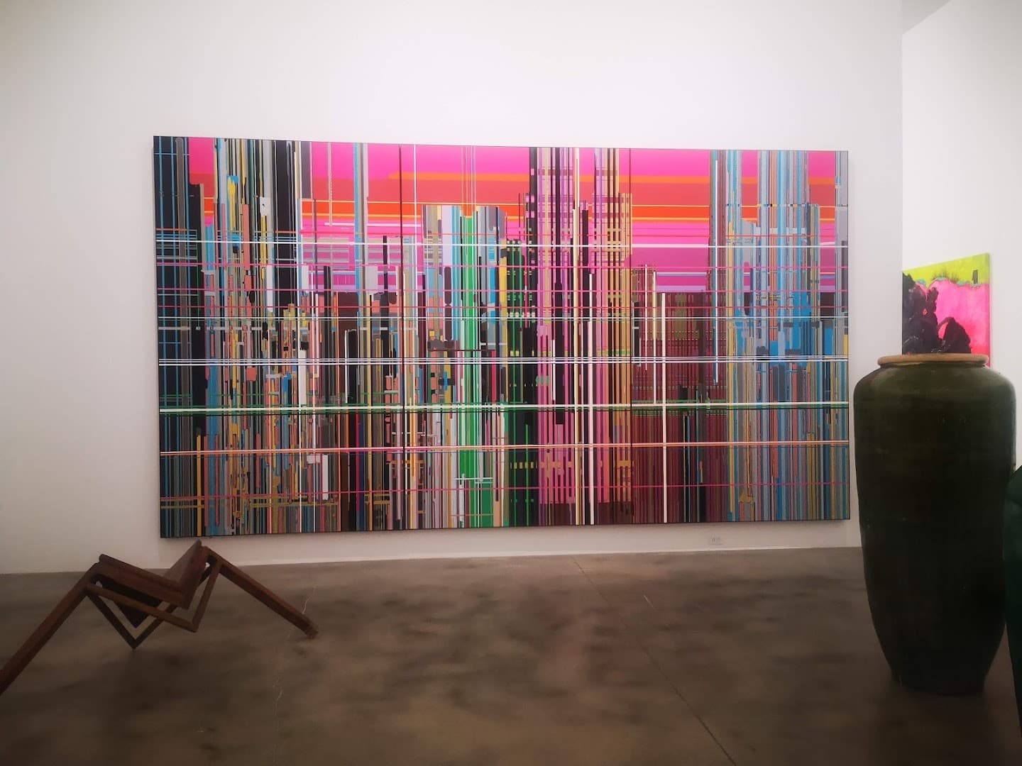 Colorful artwork at Rubell Museum in Miami