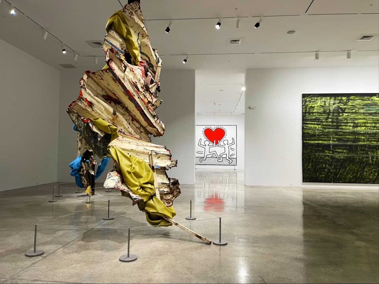 Art installation at Rubell Museum in Miami