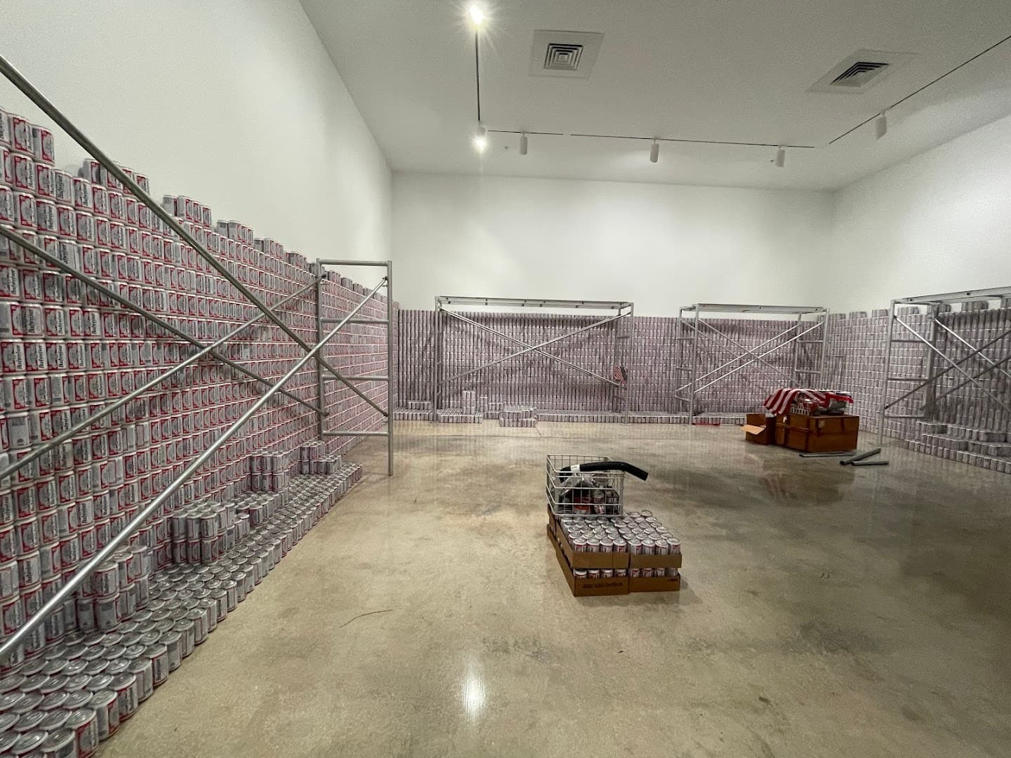 Art installation at Rubell Museum in Miami