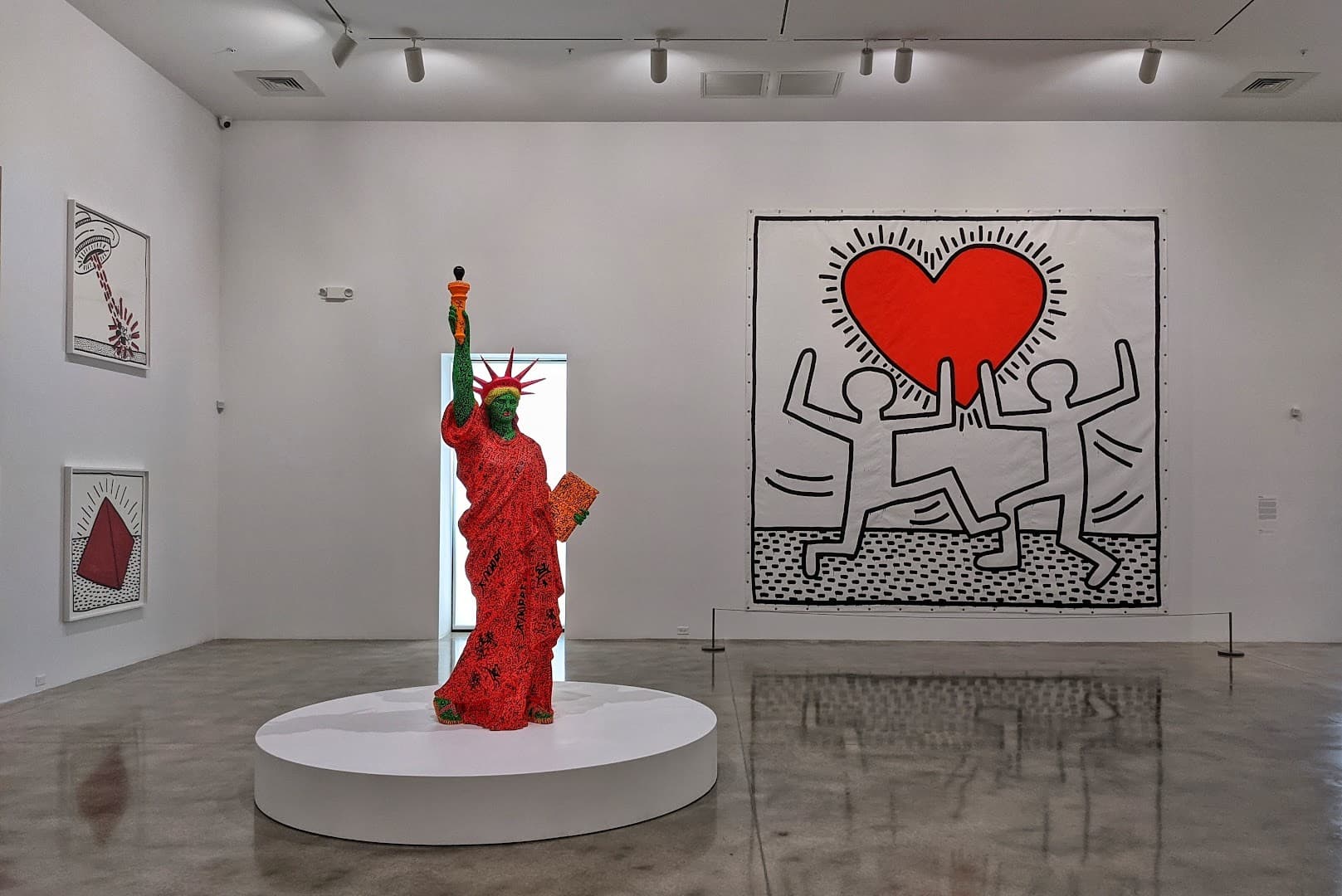 Colorful installation at Rubell Museum in Miami