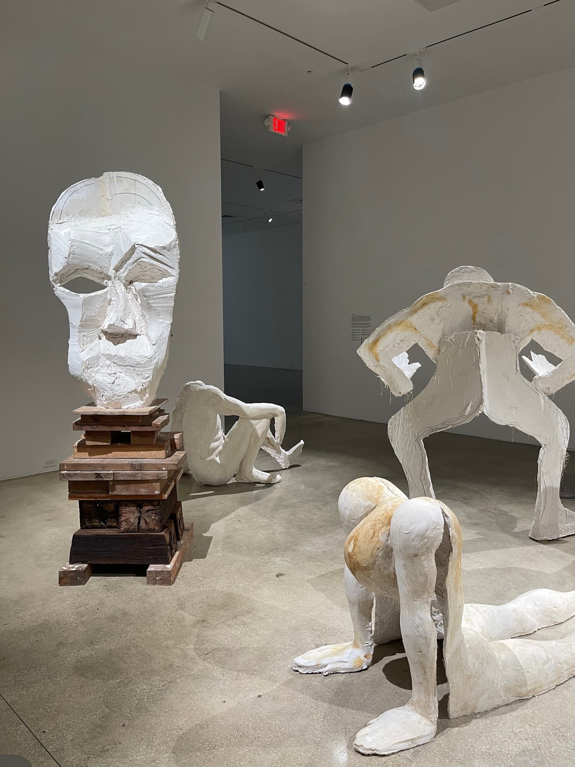 Art sculptures at Rubell Museum in Miami