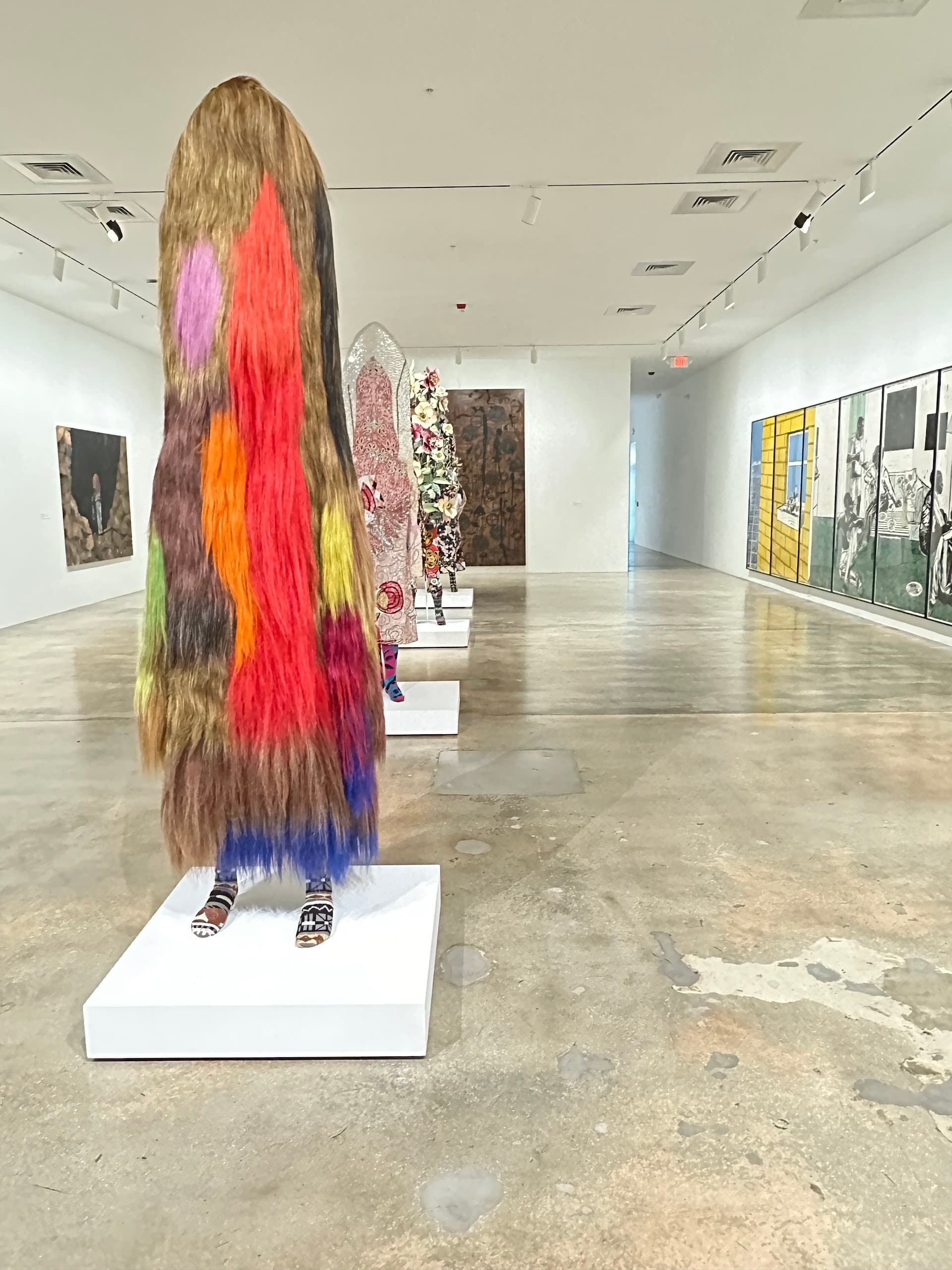 Colorful art installations at Rubell Museum Miami