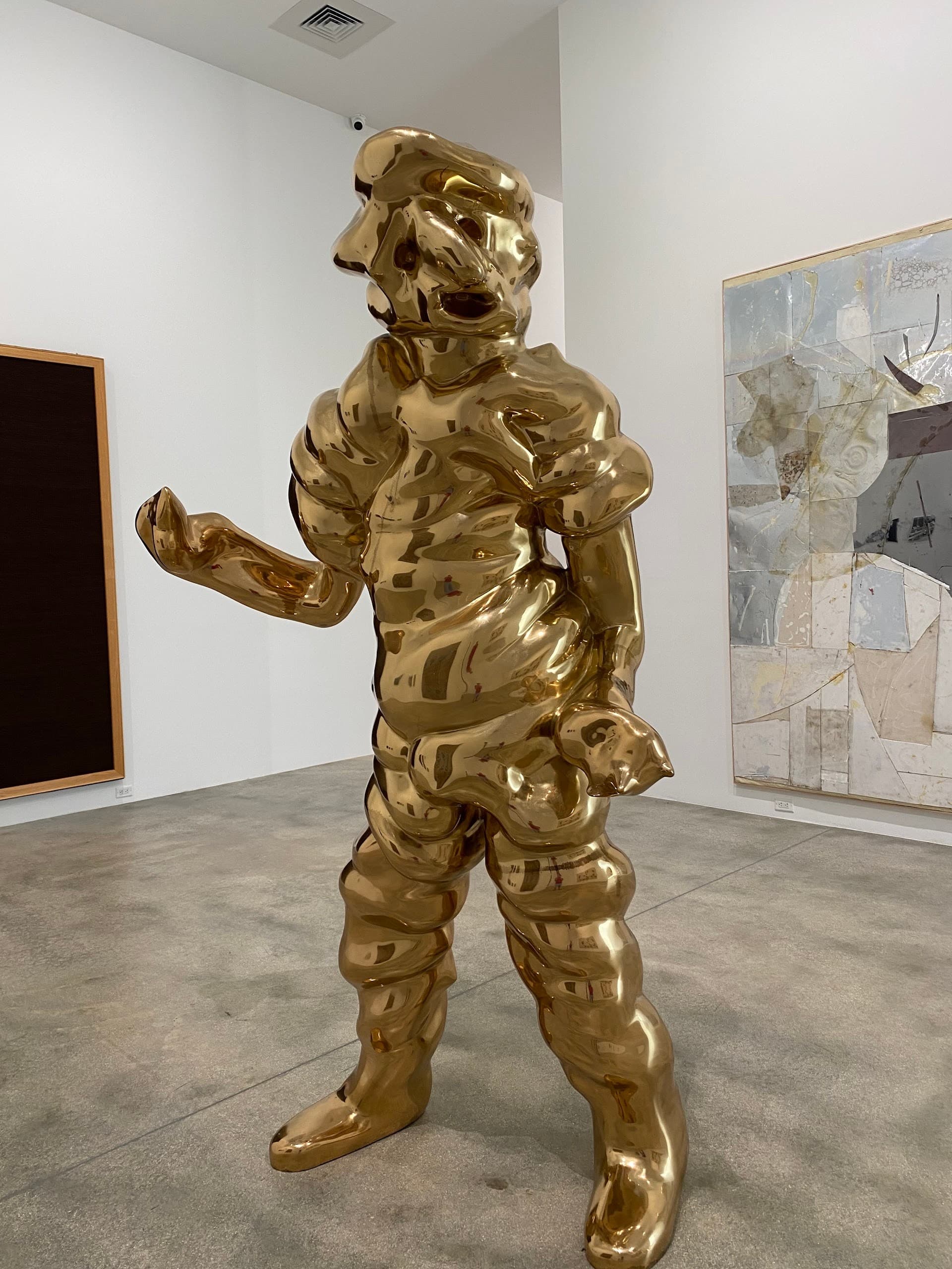 Artwork at Rubell Museum in Miami featuring a sculpture