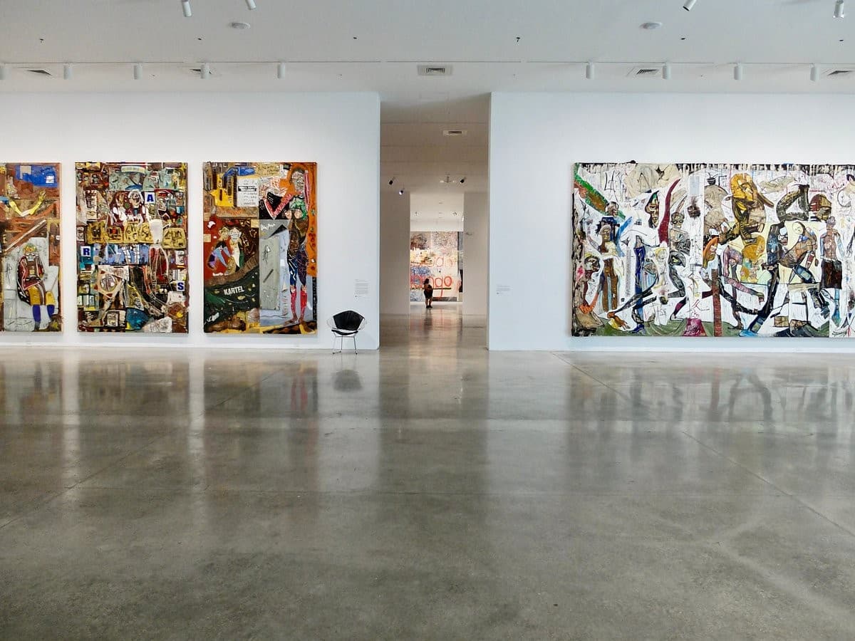 Rubell Museum interior galleries in Miami