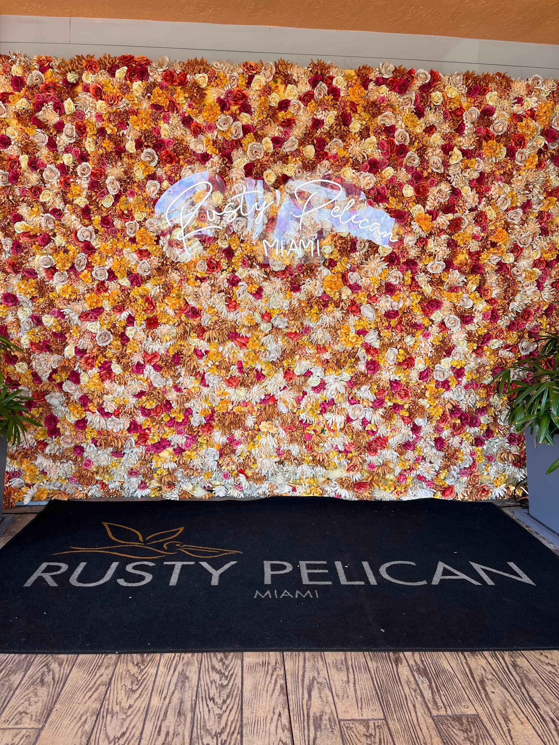 Rusty Pelican Miami floral decor wall Key Biscayne