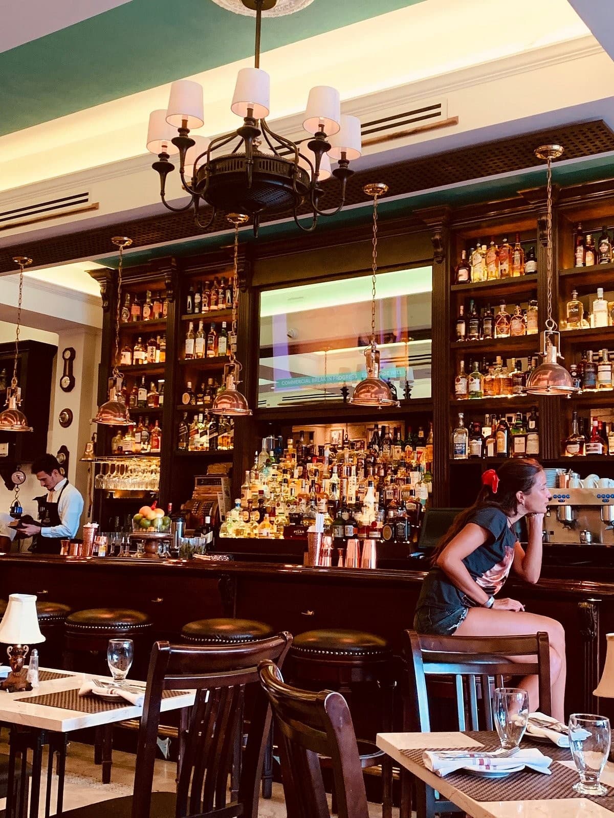 Interior view of Sala'o Cuban Restaurant & Bar in Miami