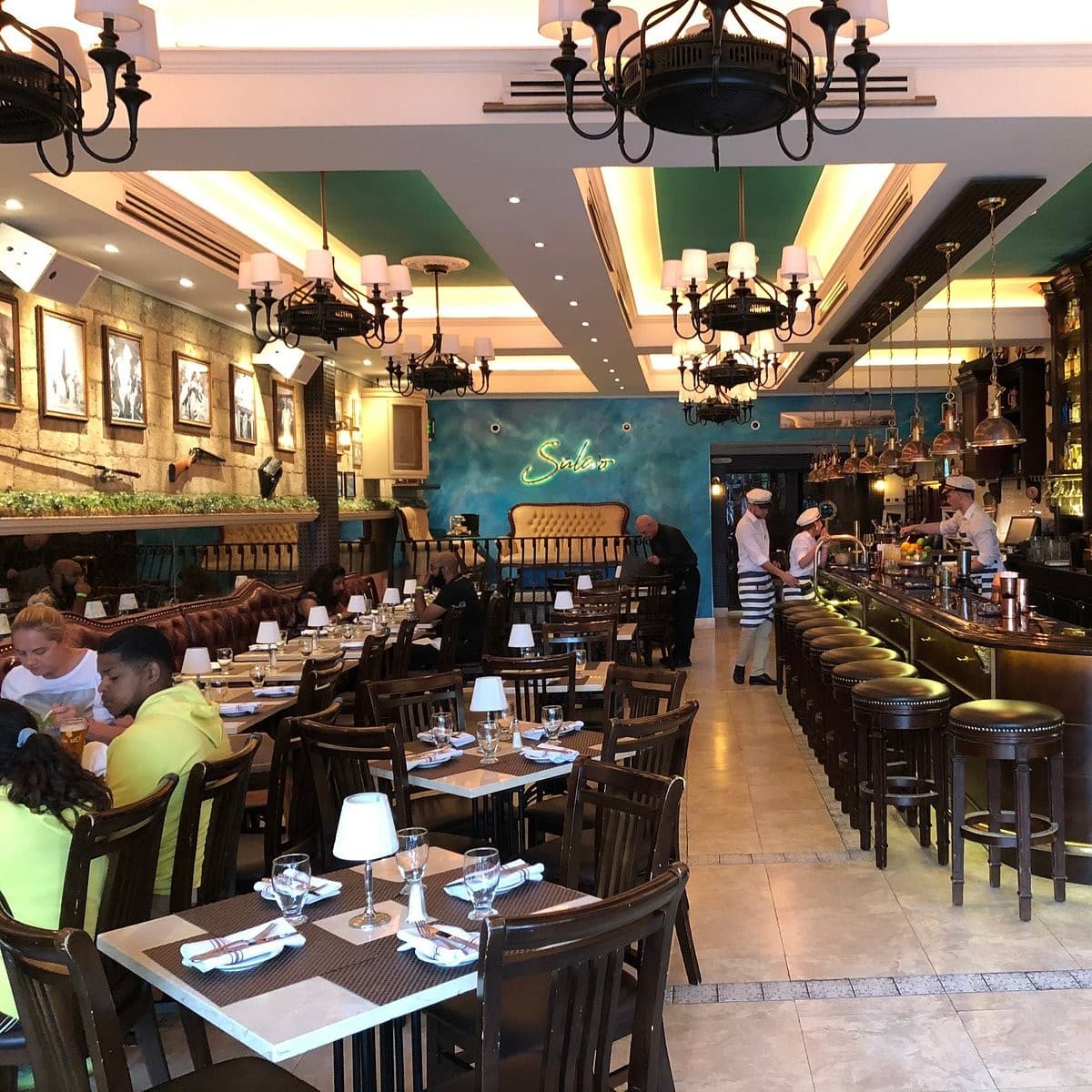 Sala'o Cuban Restaurant & Bar interior in Miami