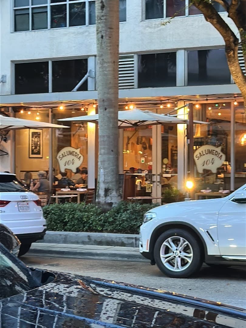 Salumeria 104 restaurant exterior in Midtown Miami