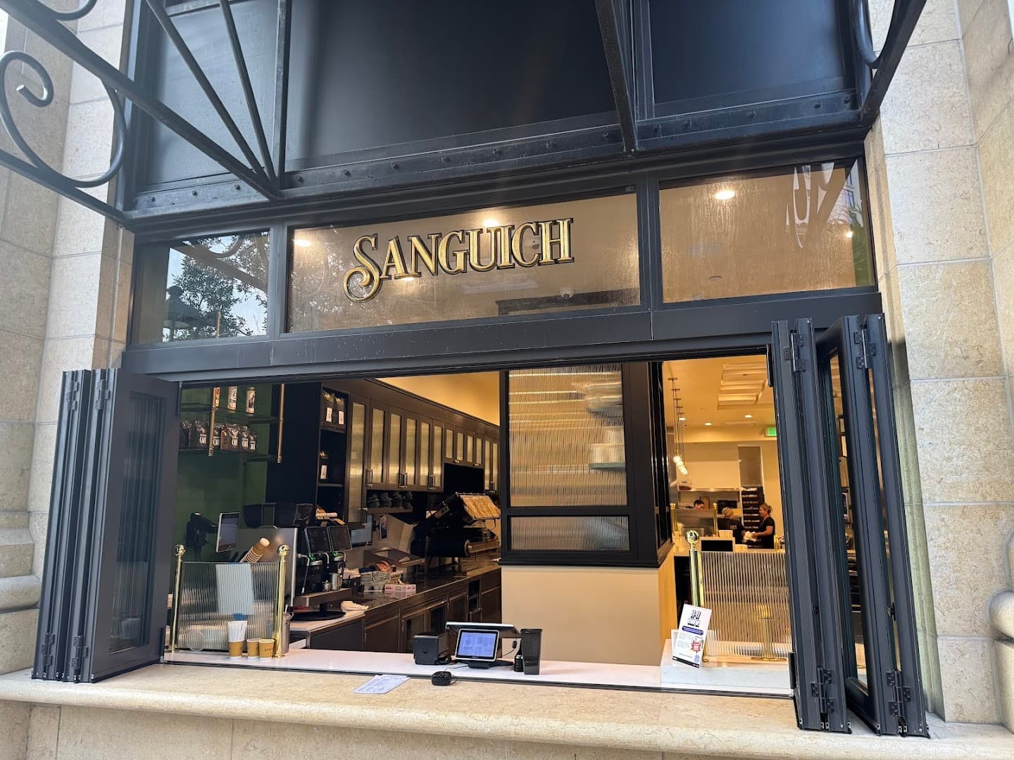 Sanguich restaurant exterior in Coral Gables
