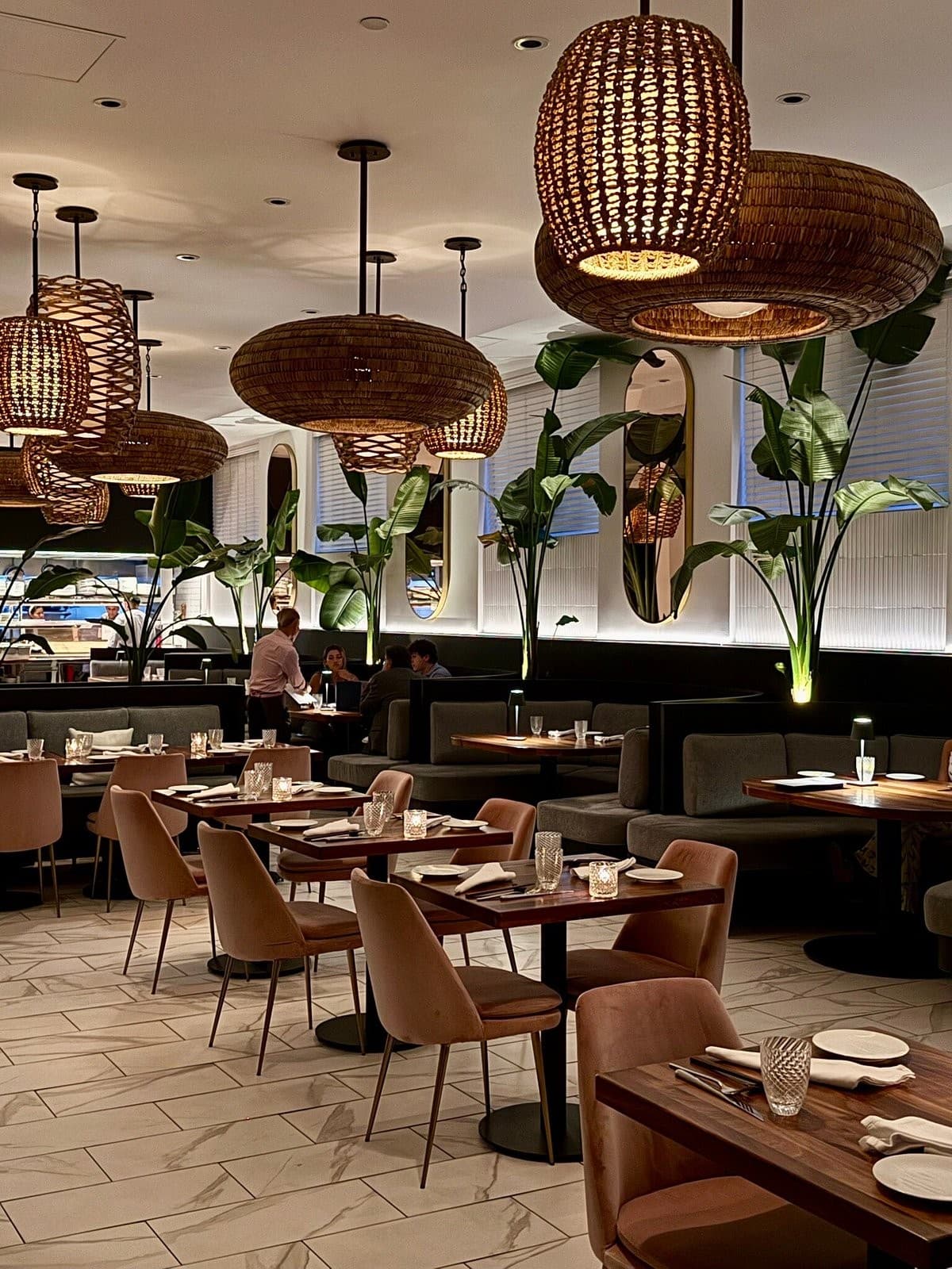 Sérêvène by Chef Pawan Pinisetti interior in Miami Beach