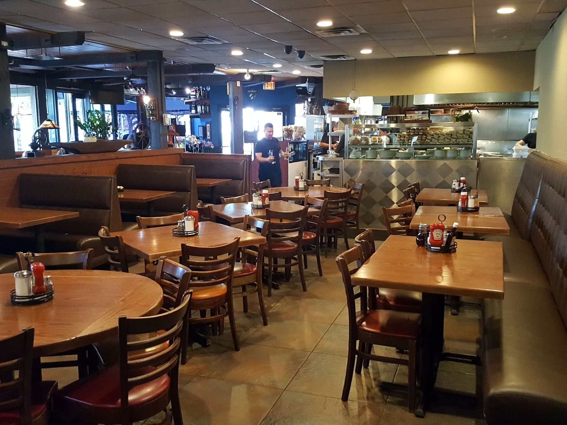 Interior of Sergio's Restaurant in Miami