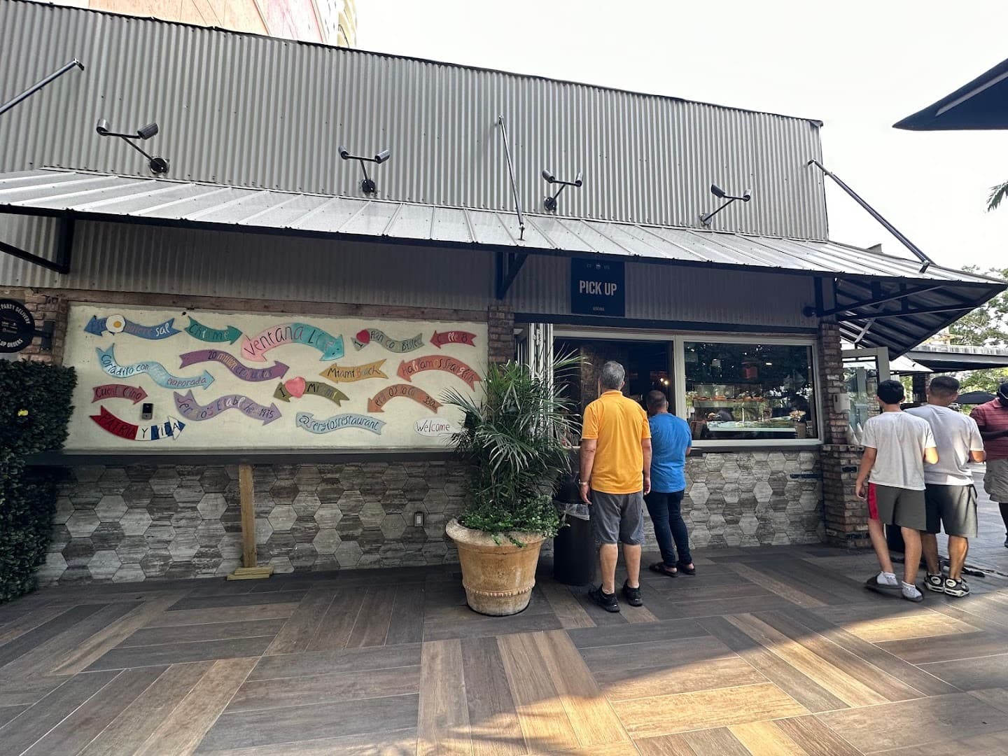 Sergio's Restaurant exterior in Miami
