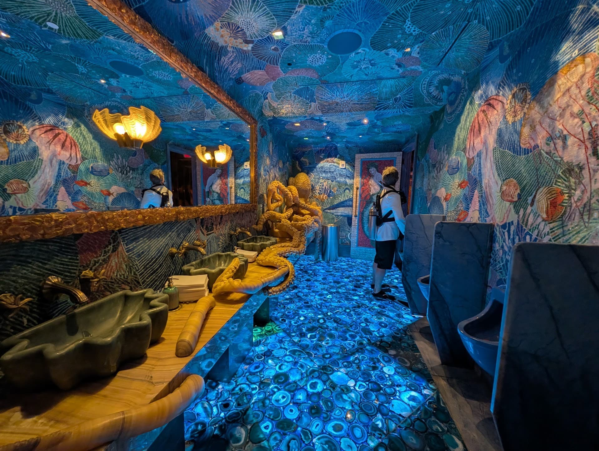 Interior view of Sexy Fish Miami restaurant