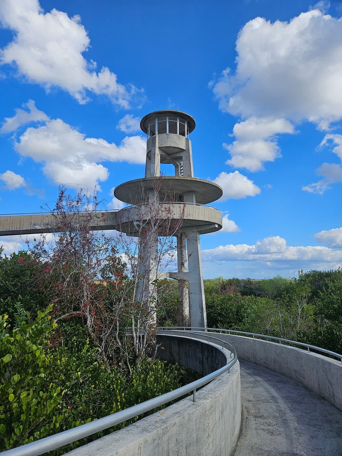 Shark Valley Visitor Center exterior view, Miami