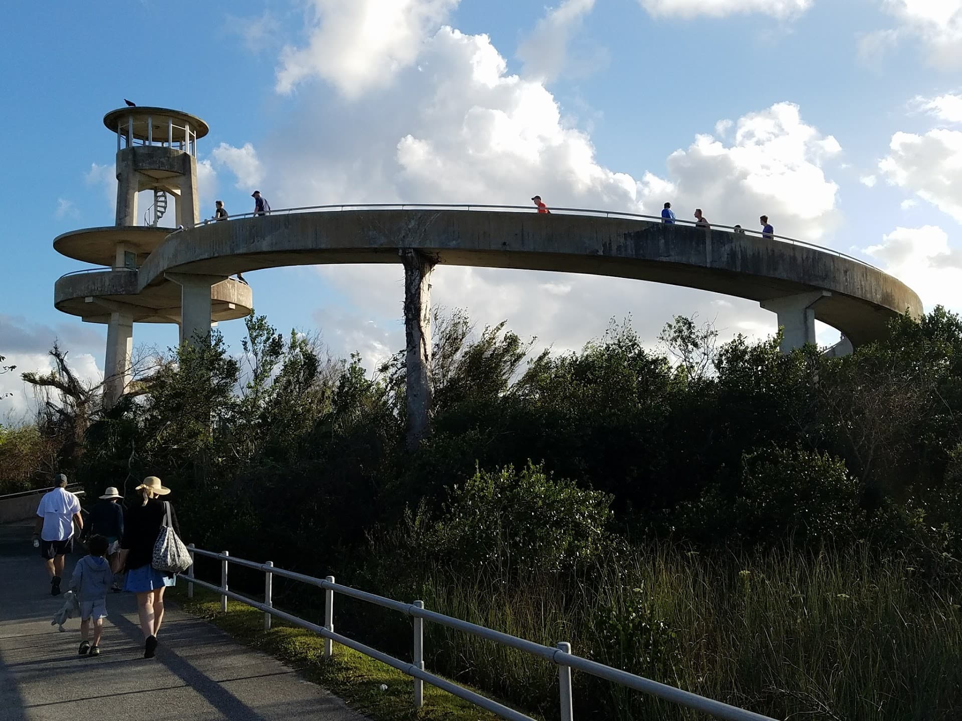 Shark Valley Visitor Center exterior view in Miami